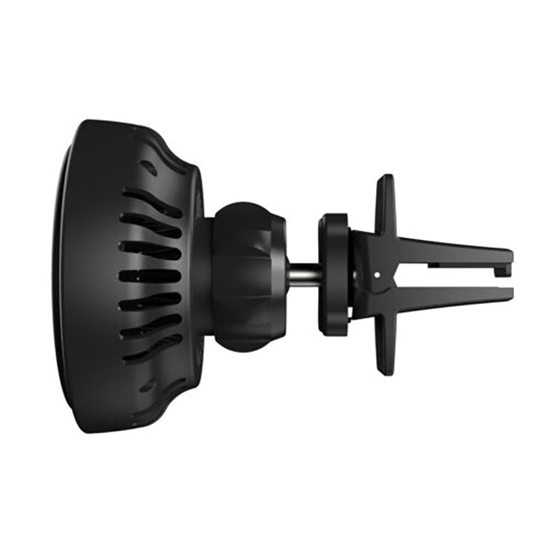 Fast MagCool magnetisk mobilholder m. Trådløs lading 15W - MagSafe-kompatibel - Svart