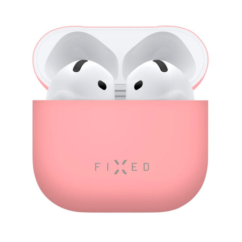Fixed Silikone Cover - Apple AirPods (4. gen.) - Lyserød