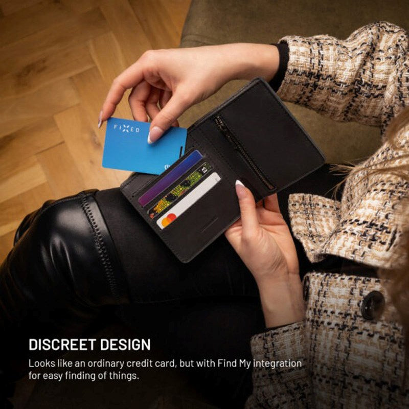 Fixed GPS Tracker Kort - Apple Find My Kompatibel - Blå