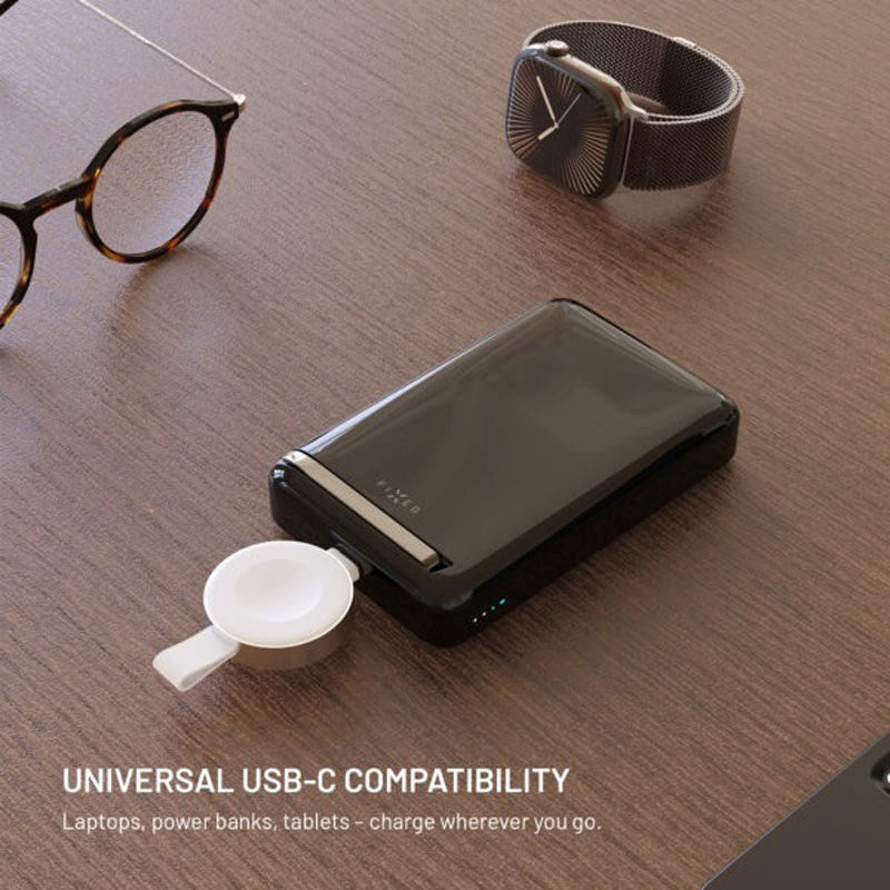 Fixed Apple Watch Trådløs Oplader - 5W - USB-C - Hvid