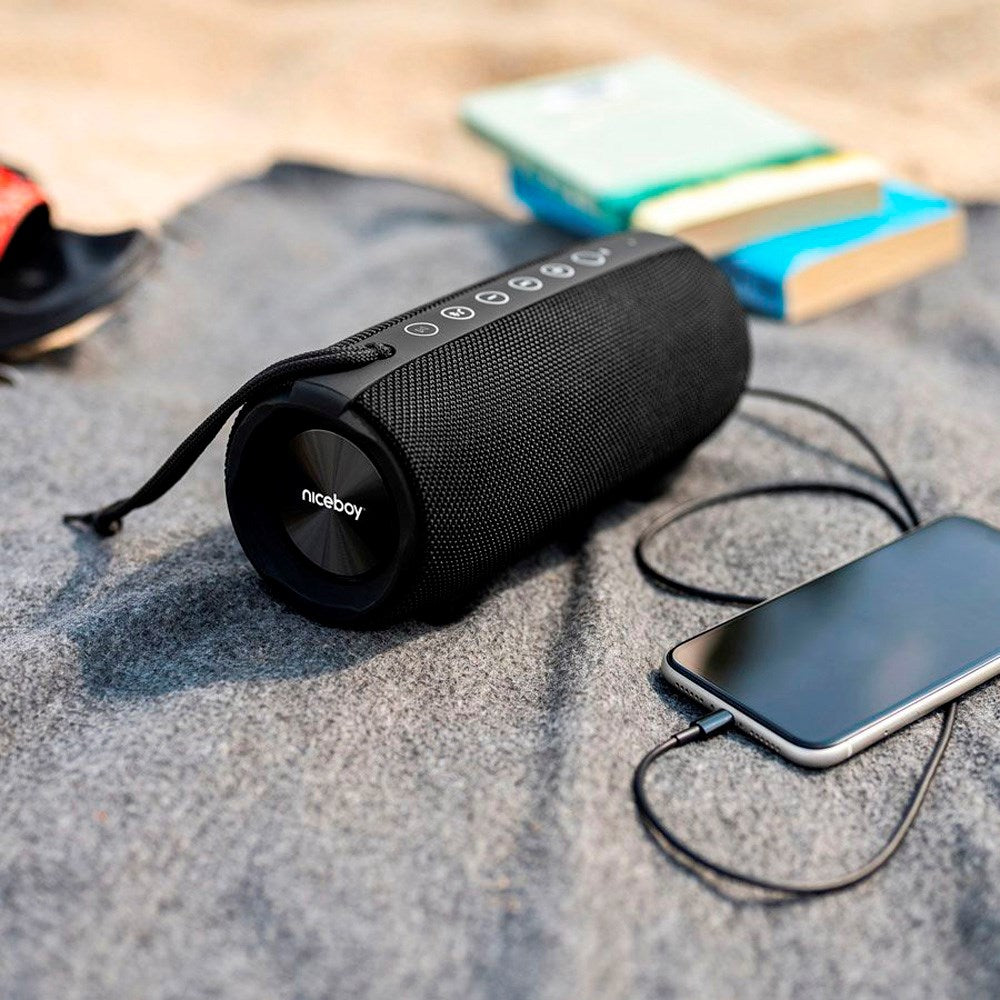 Niceboy Raze 3 Titan 50W Bluetooth-høyttaler og radio - Svart