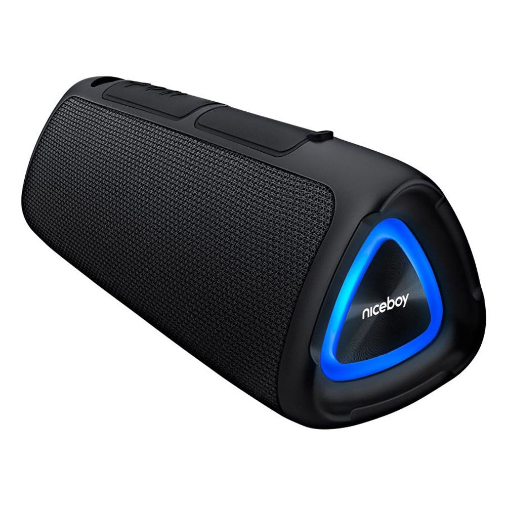 Niceboy RAZE Fusion 10W Bluetooth Højtaler m. Indbygget FM-Radio - Sort