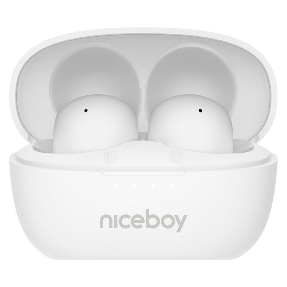 Niceboy HIVE Podsie 4 True Wireless Høretelefoner - In-Ear - Hvid