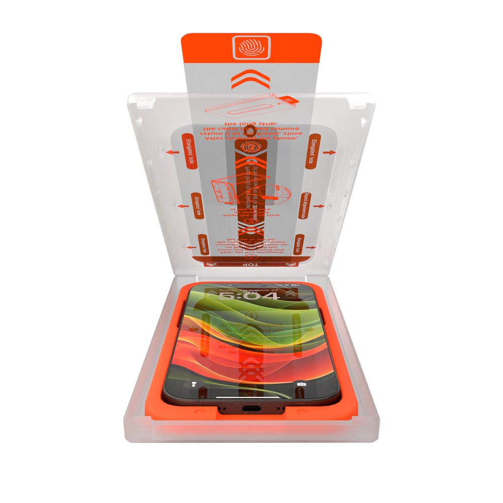 iPhone 16e / 14 / 13 / 13 Pro Mobile Origin skjermbeskytter - 2 Pack - Veskevennlig - Gjennomsiktig