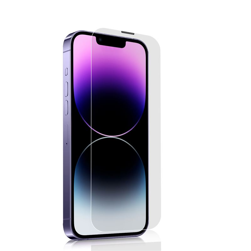 Mobile Origin beskyttelsesglass - iPhone 14 Plus / 13 Pro Max - Veskevennlig - 2 stk - Gjennomsiktig