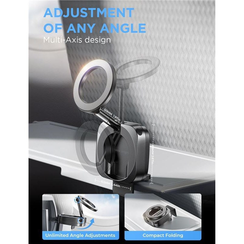 Mobile Origin Universal Mobilholder Travel - MagSafe-kompatibel - Mørkegrå