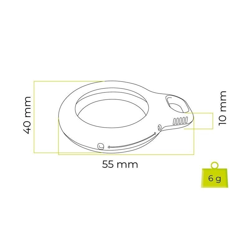 Mobile Origin AirTag Loop Cover - Lyserød