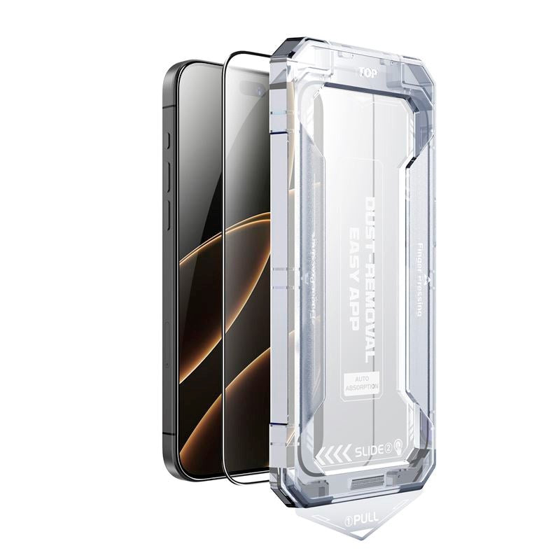 Mobile Origin iPhone 17 Pro Screen Guard Skærmbeskyttelsesglas inkl. Easy Applicator - Gennemsigtig