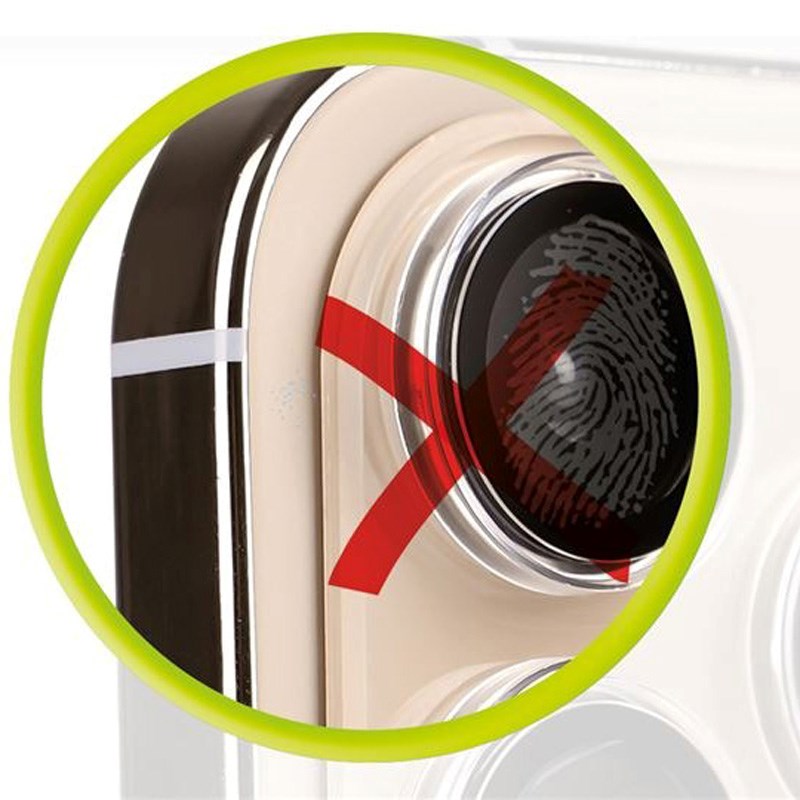 Mobile Origin iPhone Air Kameralinseglas inkl. Monteringsværktøj - Gennemsigtig