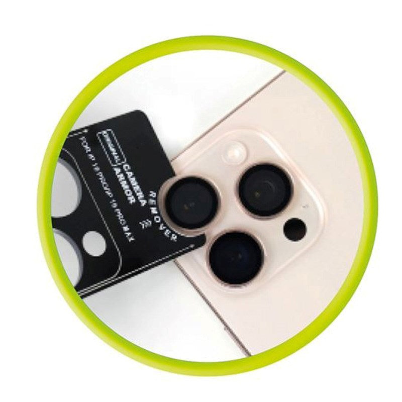 Mobile Origin iPhone 17 Kameralinseglas inkl. Monteringsværktøj - Sort