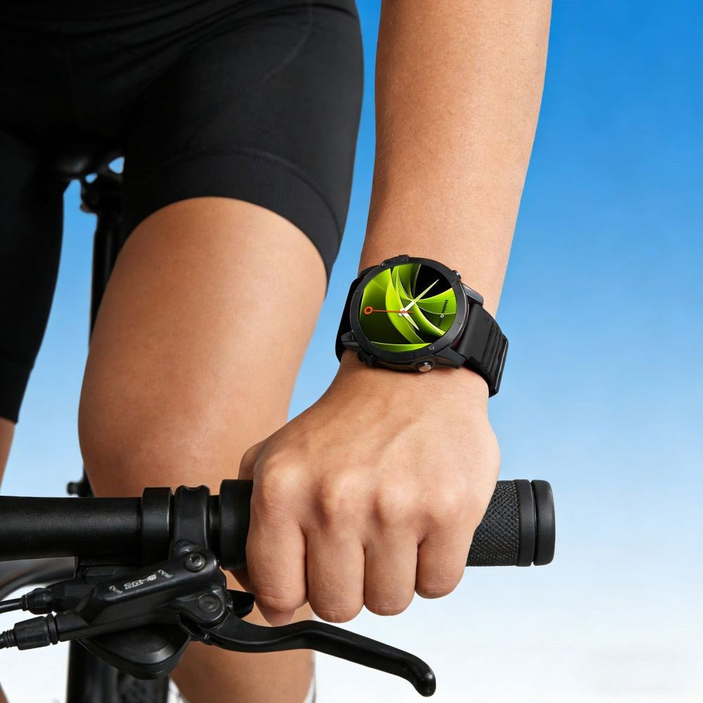 Mobile Origin Universal Garmin Silikonerem (22mm QuickFit) - Sort