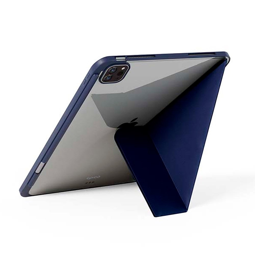 iPad Air 10.9-11" (2025-2020) / Pro 11" (2022-2018) Epico Hero Flip-deksel - Origami - Blå