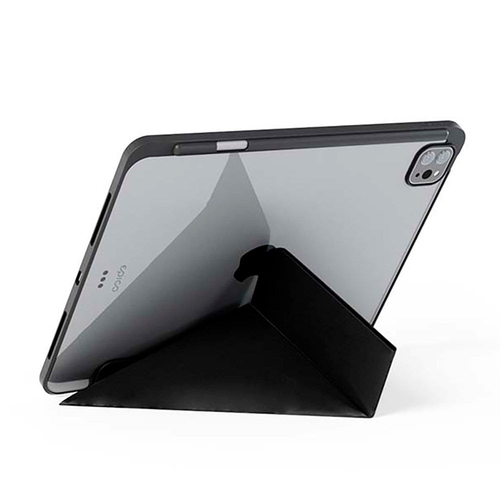 iPad Air 10.9-11" (2025-2020) / Pro 11" (2022-2018) Epico Hero Flip-deksel - Origami - Svart