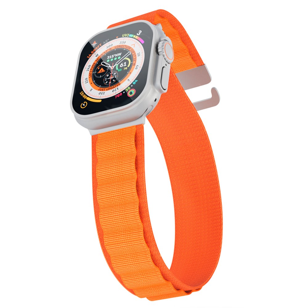 Epico Apple Watch (42/44/SE/45/46/49 mm) alpinrem - oransje