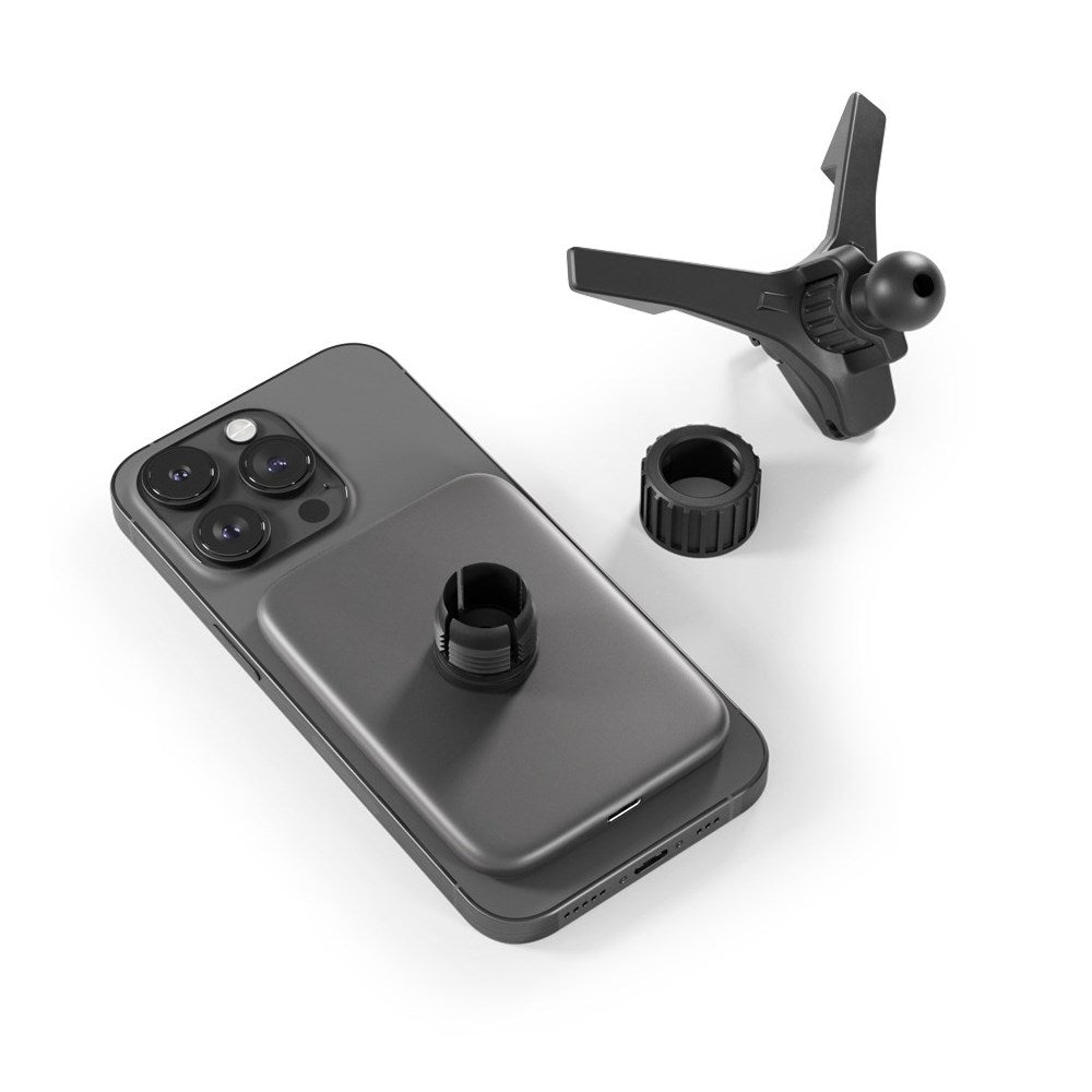 Epico Qi2 Mag+ Billader - 15W trådløs lading - MagSafe-kompatibel - Svart