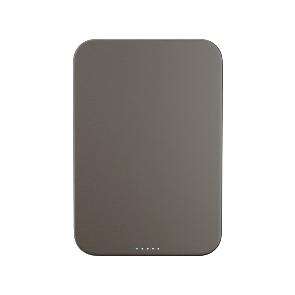 Epico 20W UltraPack EM71 10 000 mAh Alu Mag+ Power Bank - m. USB-C - MagSafe-kompatibel - Qi2 - Grå