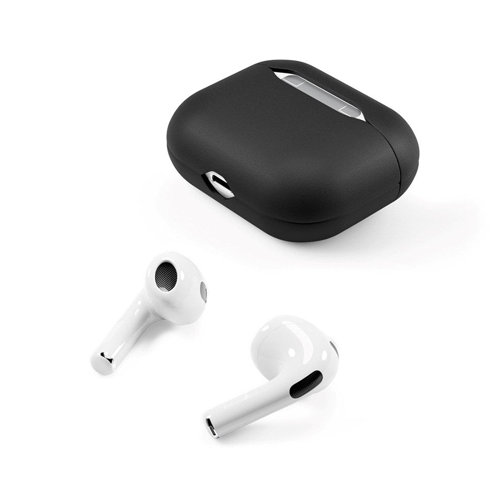 Epico AirPods (3rd Gen.) Veske - Ekte Lær - Svart