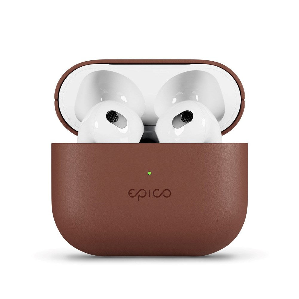 Epico AirPods (3rd Gen.) Veske - Ekte skinn - Brun
