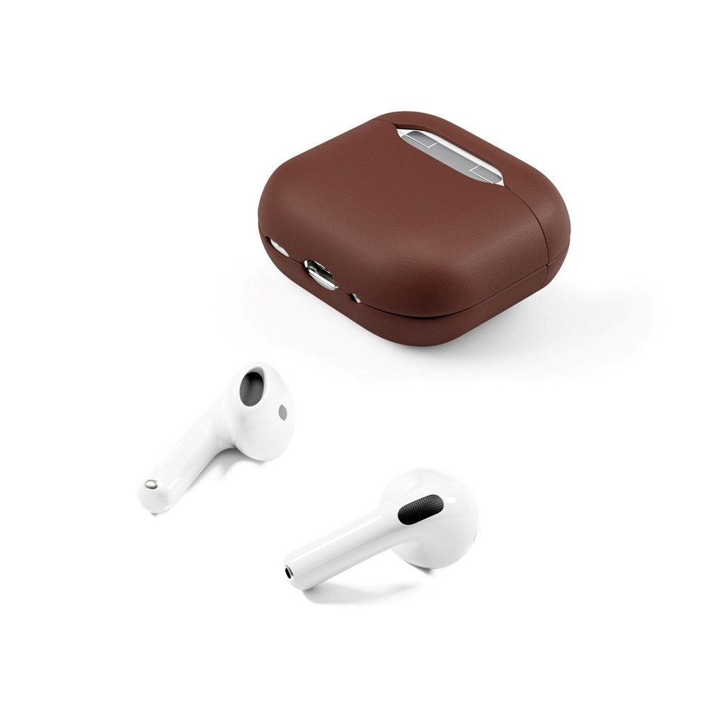 Epico AirPods (4. Gen.) Veske - Ekte Lær - Brun