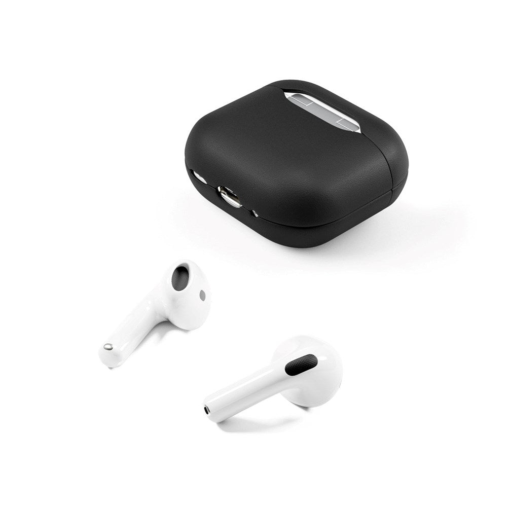 Epico AirPods (4. Gen.) Veske - Ekte Lær - Svart