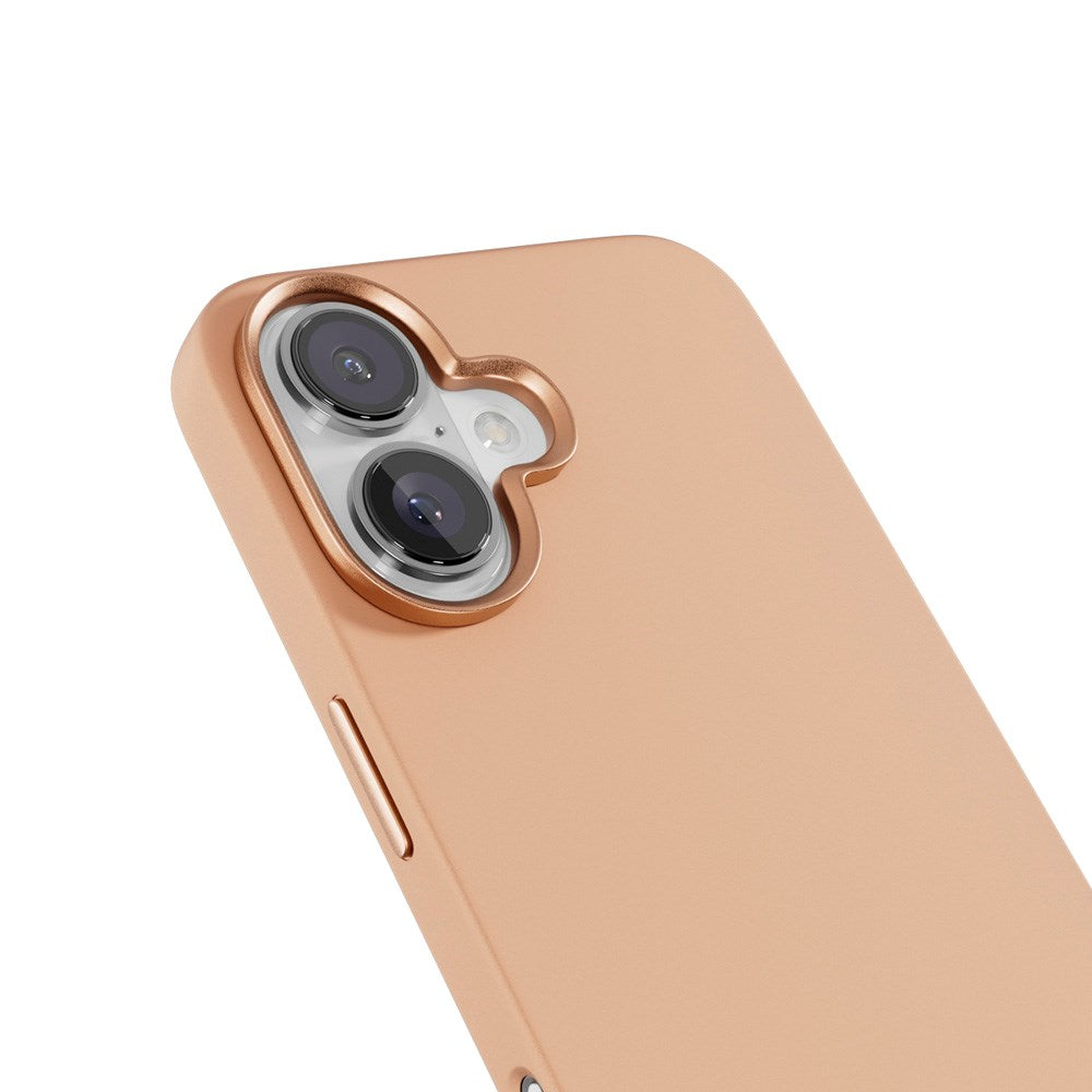 iPhone 16 Plus Epico Mag+ Silikon Bakdeksel - MagSafe-kompatibel - Desert Titanium