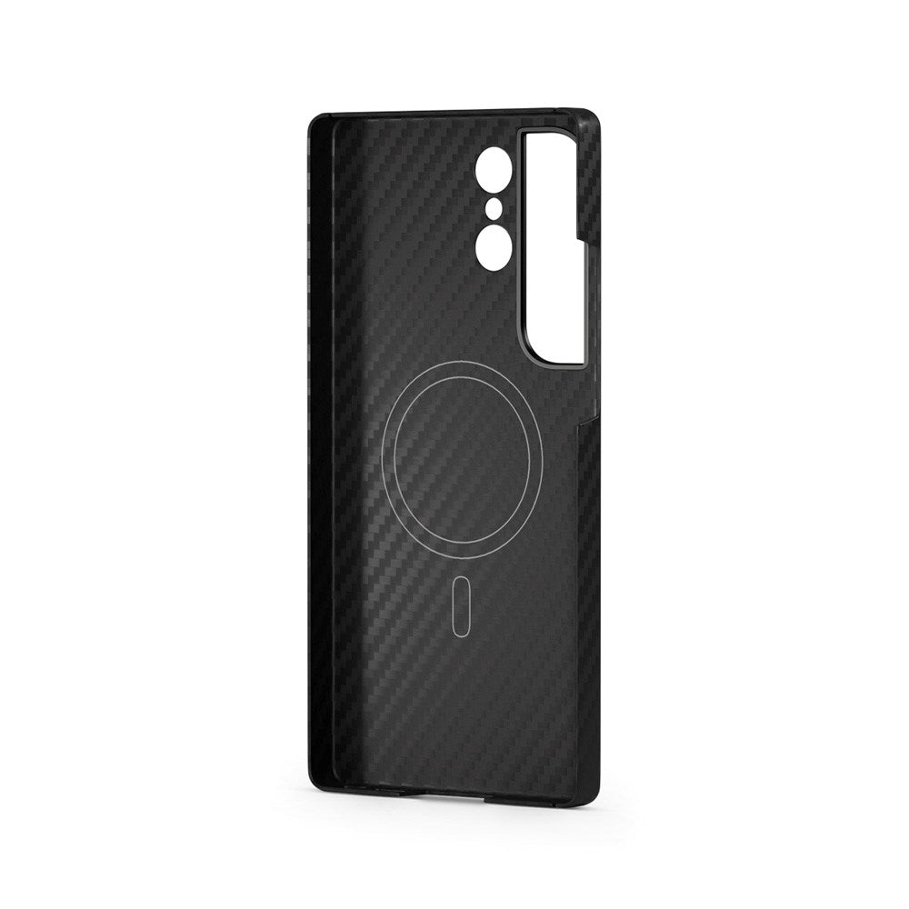 Spello Mag+ Carbon Cover - Samsung Galaxy S25 Ultra - MagSafe-kompatibel - Svart