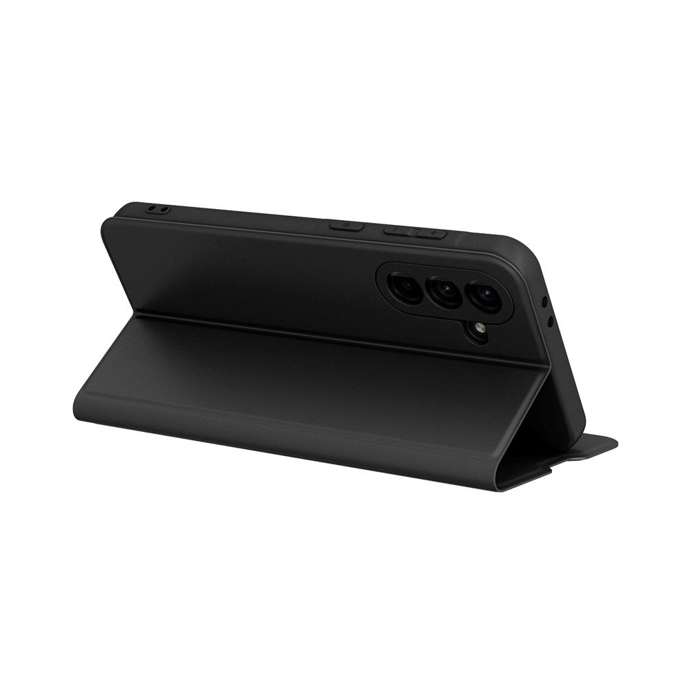 Spello Samsung Galaxy A36 (5G) Kunstlæder Flip Cover m. Ståfunktion - Sort