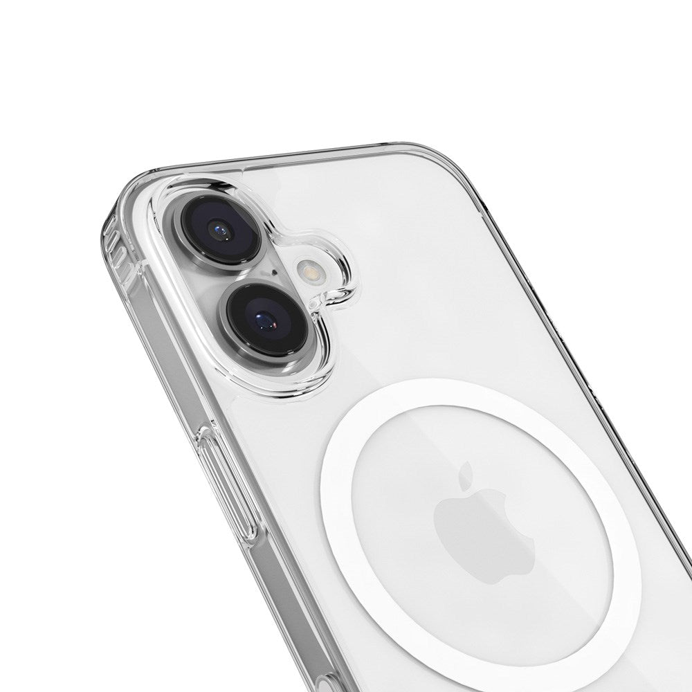 Epico - iPhone 16 - ImpactBuffer Mag+ Deksel - MagSafe-kompatibel - Gjennomsiktig
