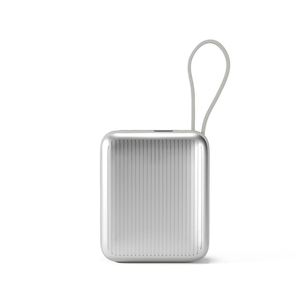 Epico UltraPack 35W Power Bank 10000 mAh w. USB-C-port og uttrekkbar USB-C-kabel - Grå