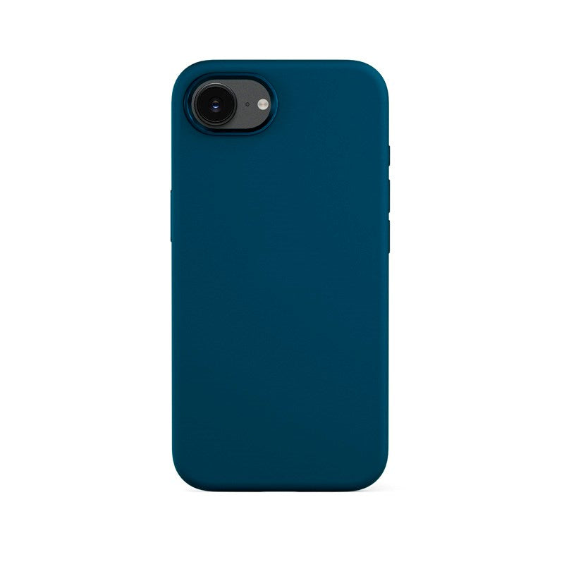 Epico - iPhone 16e - Mag+ Silikone Cover - MagSafe Kompatibel - Petrol Blue