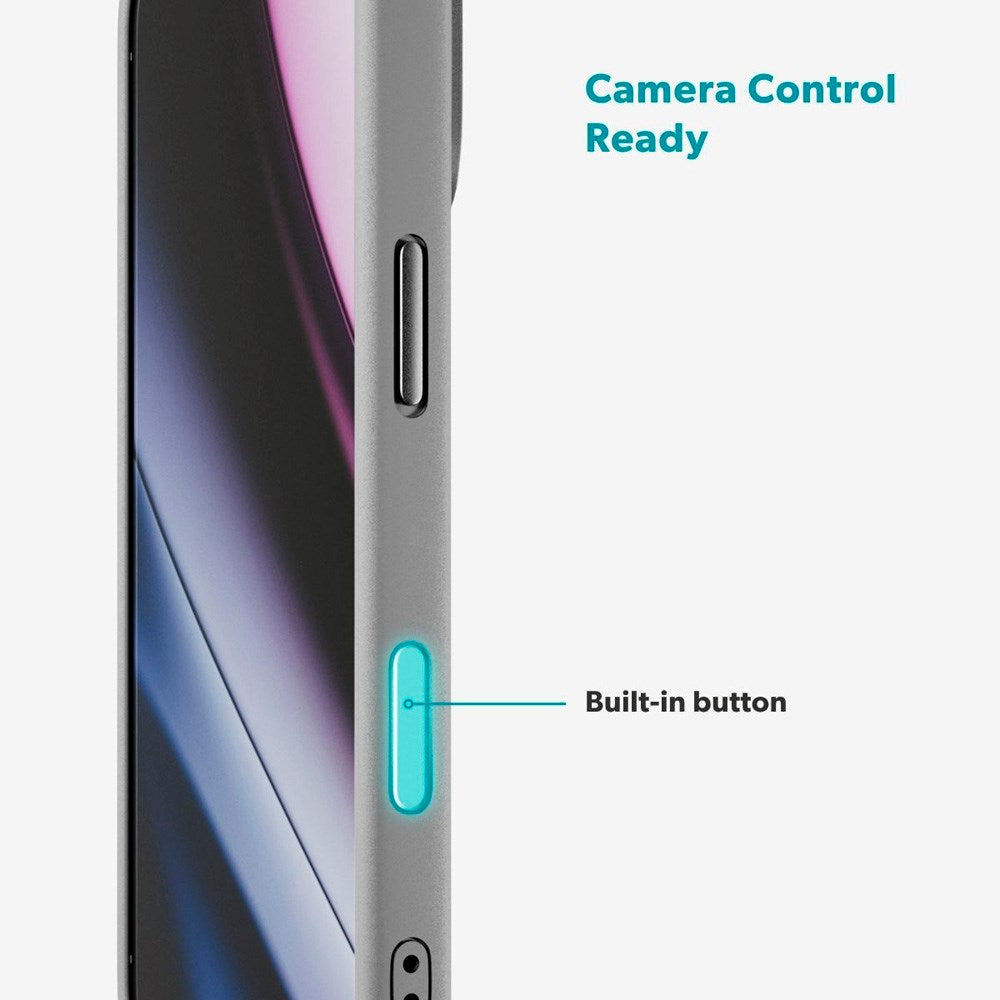 Epico HeroMatte Pro Mag+ Cover - iPhone 17 - MagSafe Kompatibel - Grå