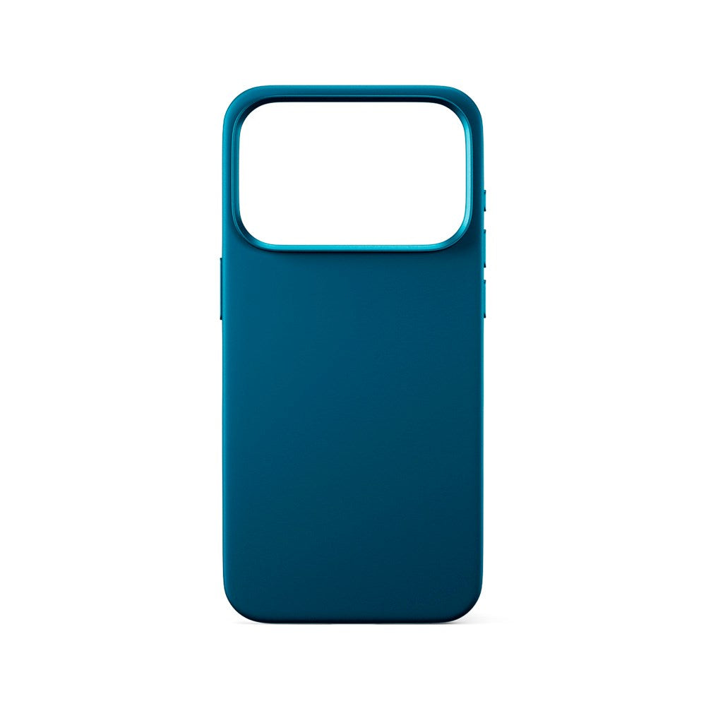 Epico Silicone Pro Mag+ Cover - iPhone 17 Pro - MagSafe Kompatibel - Petrol Blue