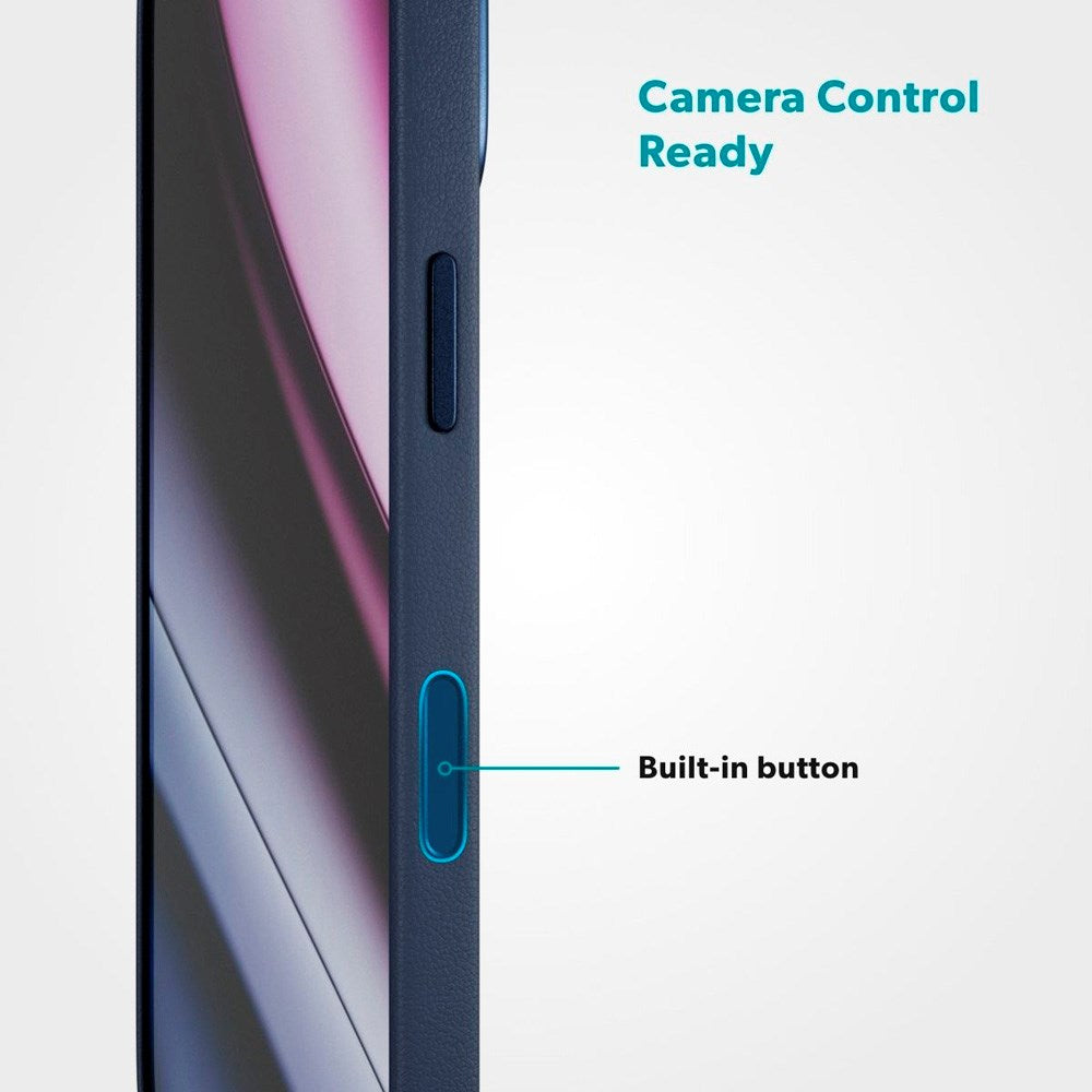 Epico Leather Pro Mag+ Cover - iPhone 17 Pro Max - MagSafe Kompatibel - Blå