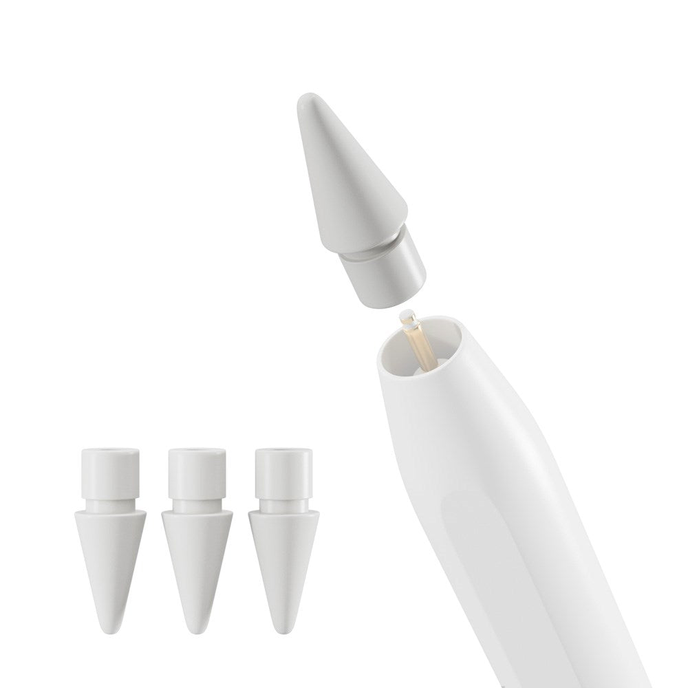 Epico - Spidser til UltraPen Stylus ES50 & Apple Pencil - Hvid