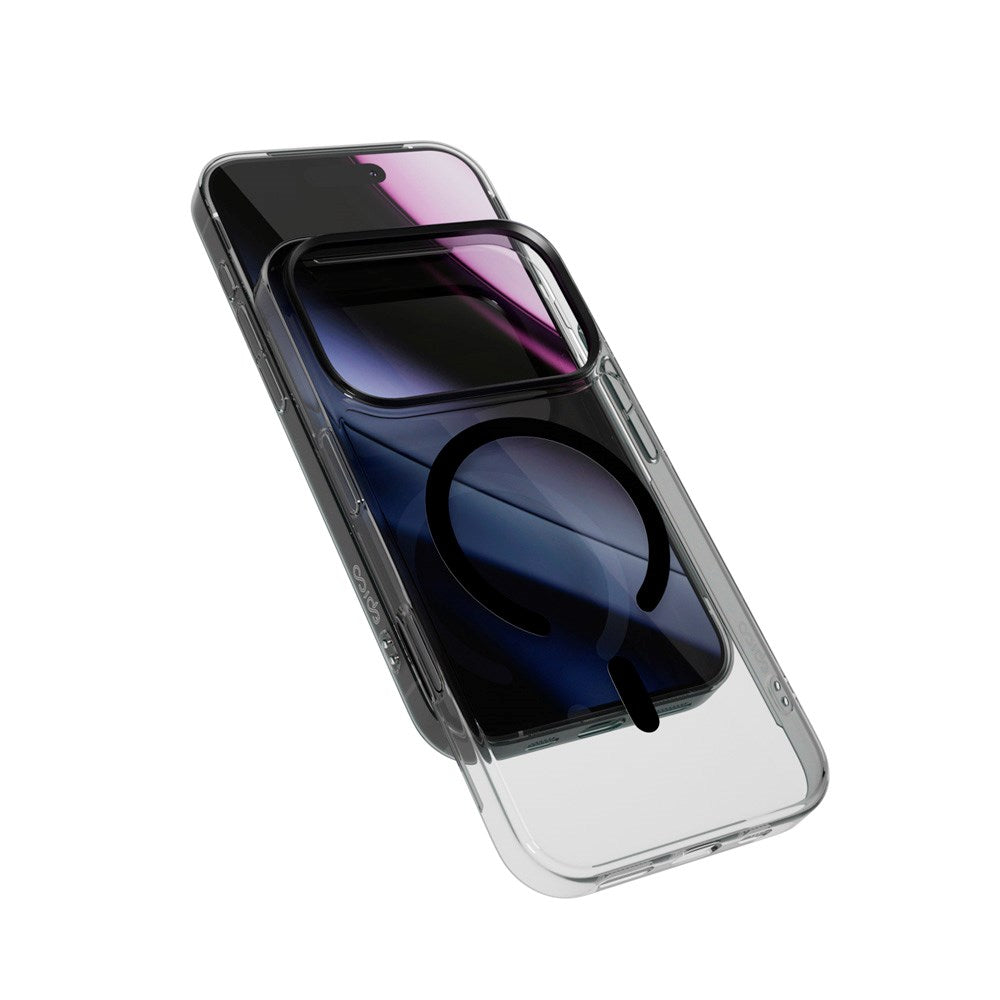 Epico iPhone 17 Pro Max SlimGlass Pro Mag+ Cover - MagSafe Kompatibel - Sort