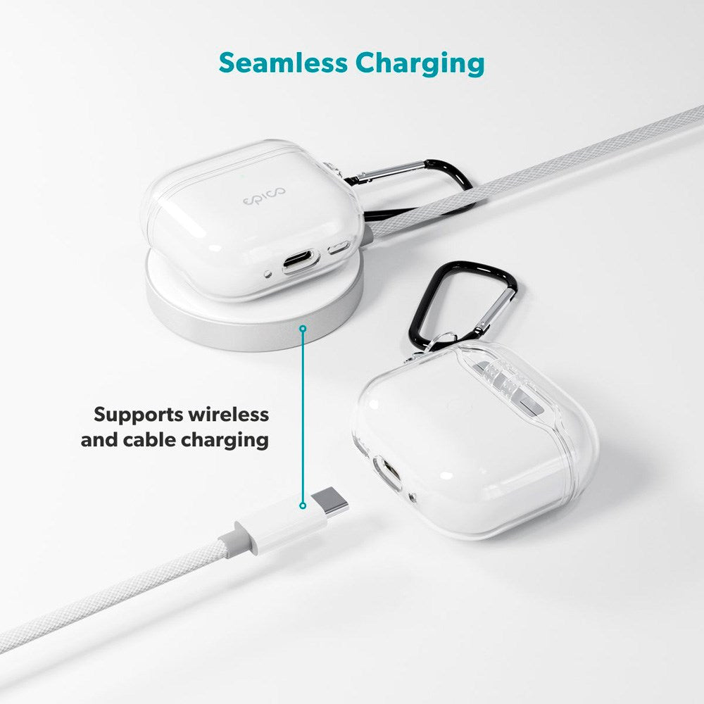 Epico - Apple AirPods Pro (3. gen.) Transparent Cover - Gennemsigtig