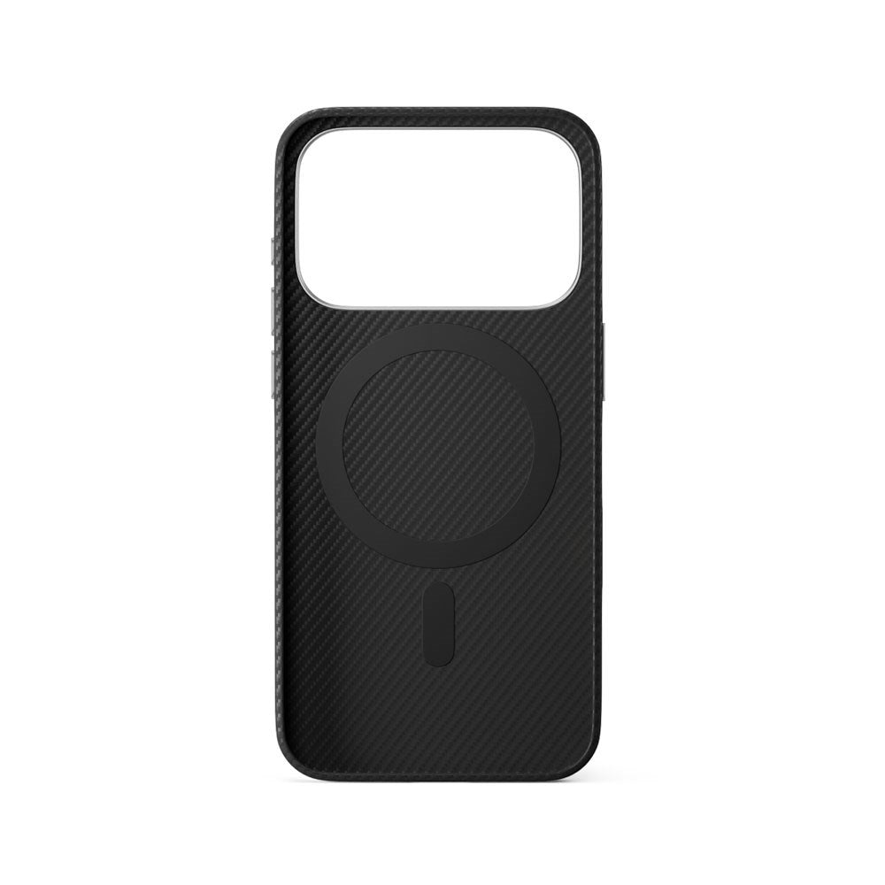iPhone 17 Pro Epico UNUM FlexAramid Mag+ Bagside Cover - MagSafe Kompatibel - Sort