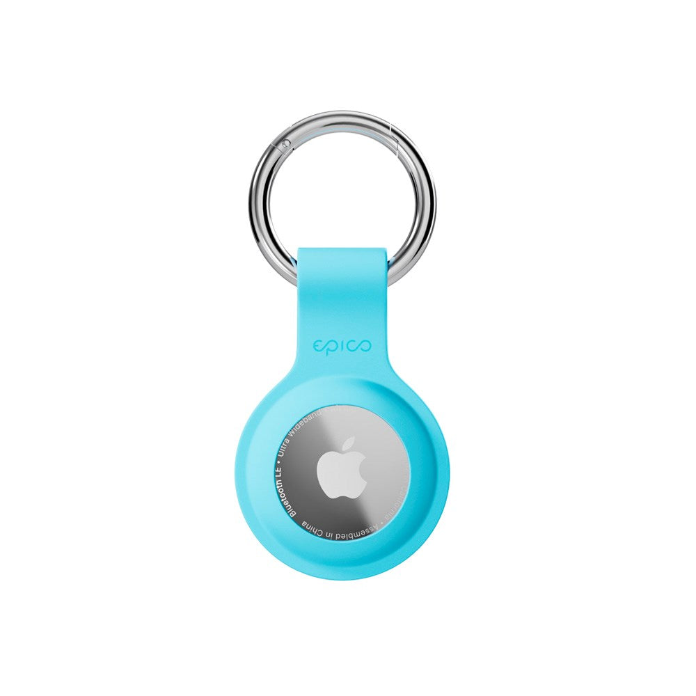 Epico Silikone Cover til Apple AirTag 1. & 2. Gen. - Lyseblå