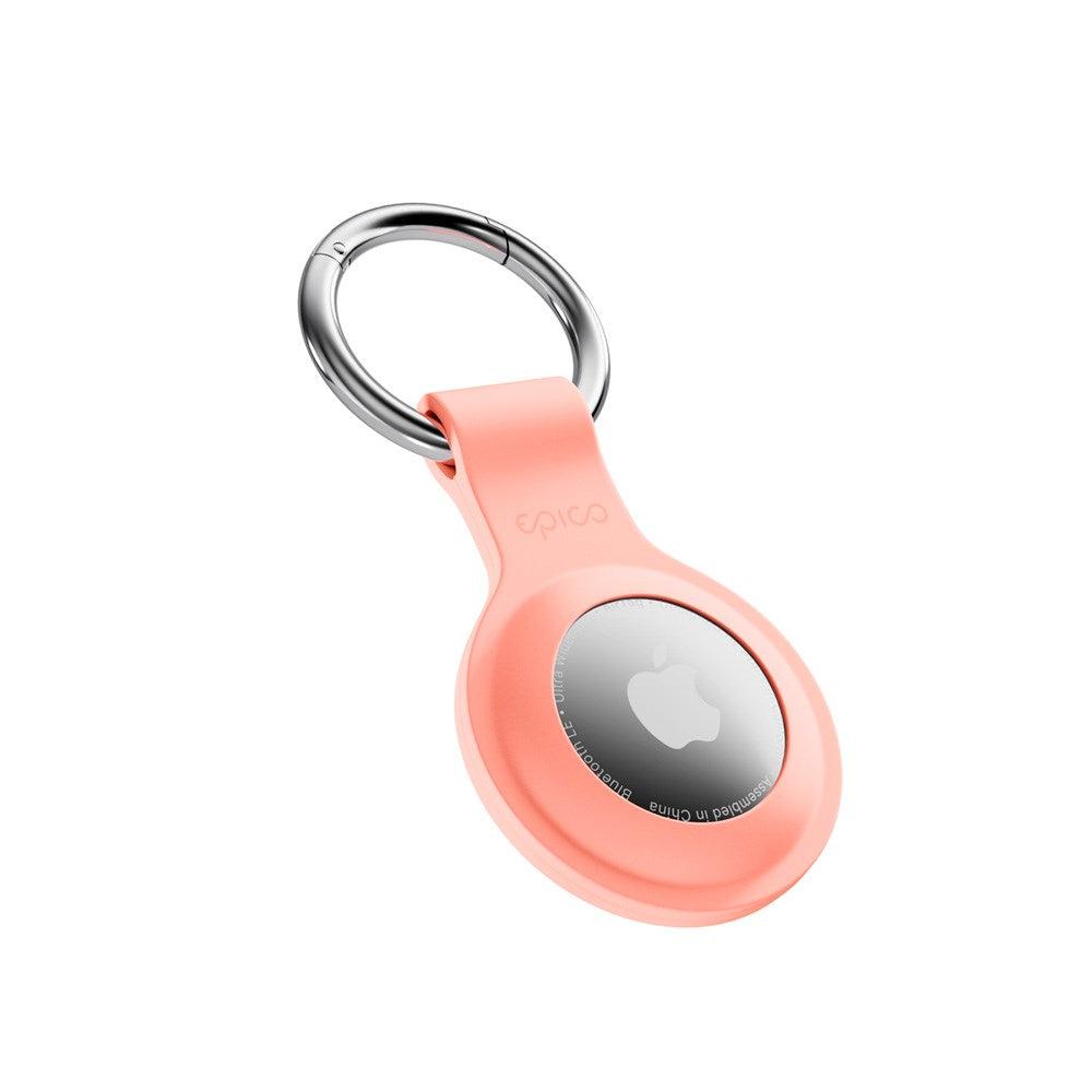Epico Silikone Cover til Apple AirTag 1. & 2. Gen. - Lyserød