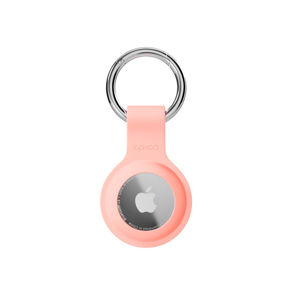 Epico Silikone Cover til Apple AirTag 1. & 2. Gen. - Lyserød