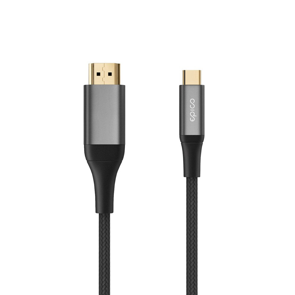 Epico UltraLink 2m HDMI til USB-C Kabel - 4K / 60Hz - Space Grey