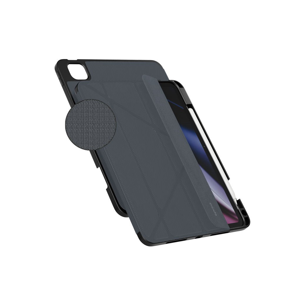 iPad Pro 12.9" (2022-2018) / Air 13" (2026-2024) Epico SolidWoven Flip Cover m. Ståfunktion - Sort