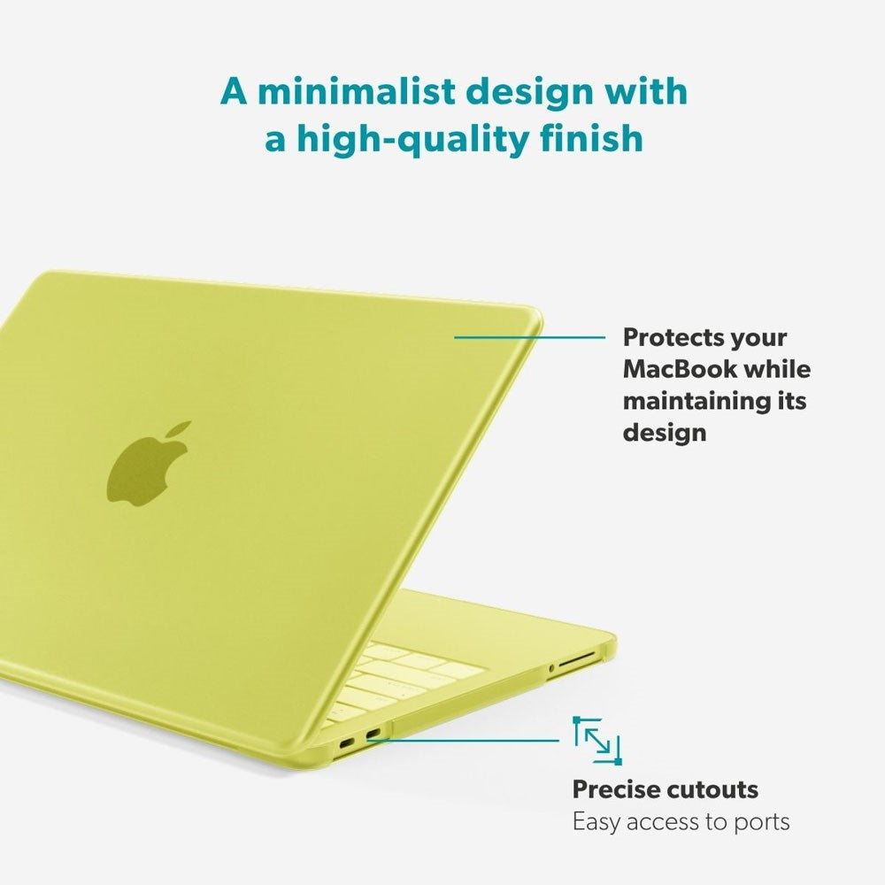 MacBook Neo 13 A18 Pro (2026) Epico Slim Shell Cover - Mat Citrus