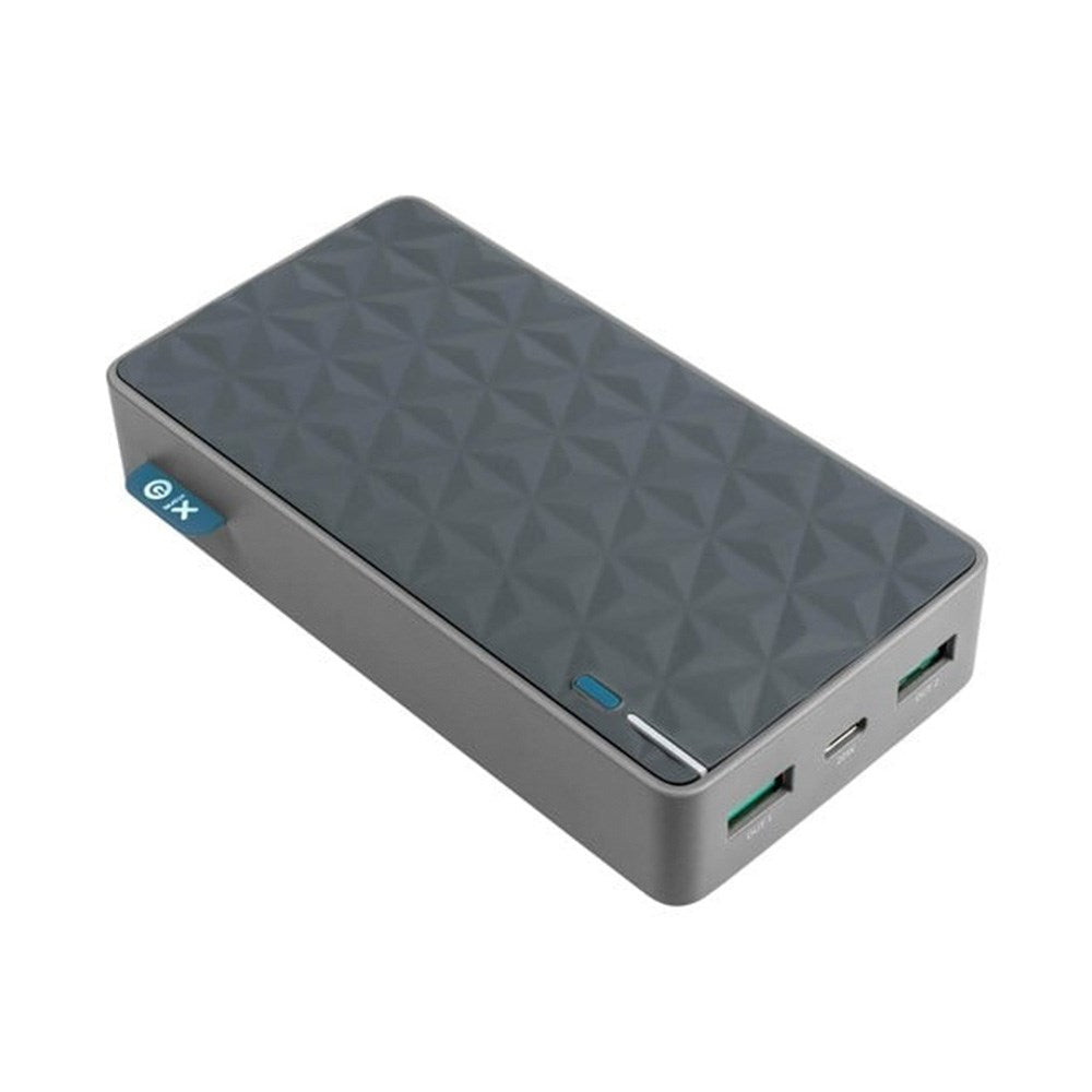 Xtorm Fuel Series 20W PowerBank 20 000 mAh w. 1 x USB-C PD & 2 x USB-A QC - Grå