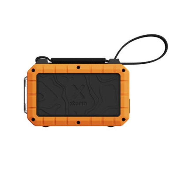 Xtorm 100W Rugged PowerBank - 1x USB-A & 2x USB-C - 40.000 mAh - Sort / Orange