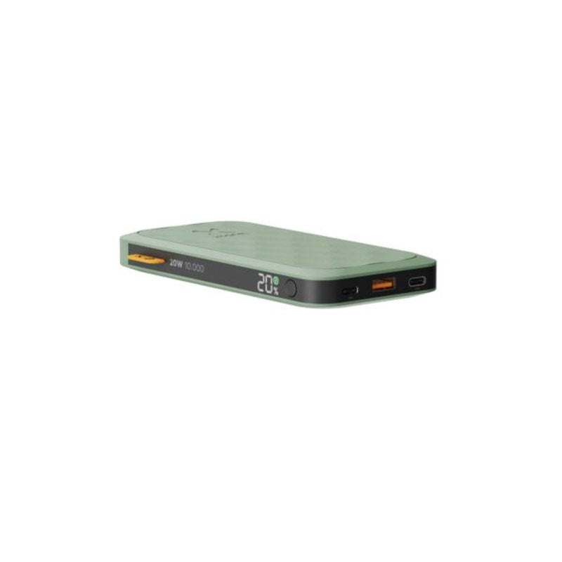 Xtorm PowerBank - 1x USB-A & 2x USB-C - 10.000 mAh / 20W - Grøn