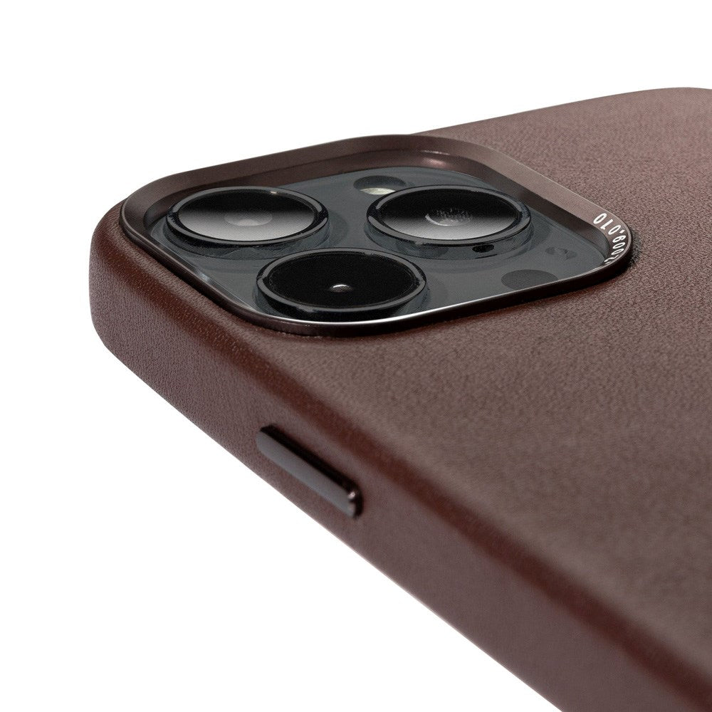 Decoded iPhone 13 Pro Læder Bagside Cover - MagSafe Kompatibel - Brown