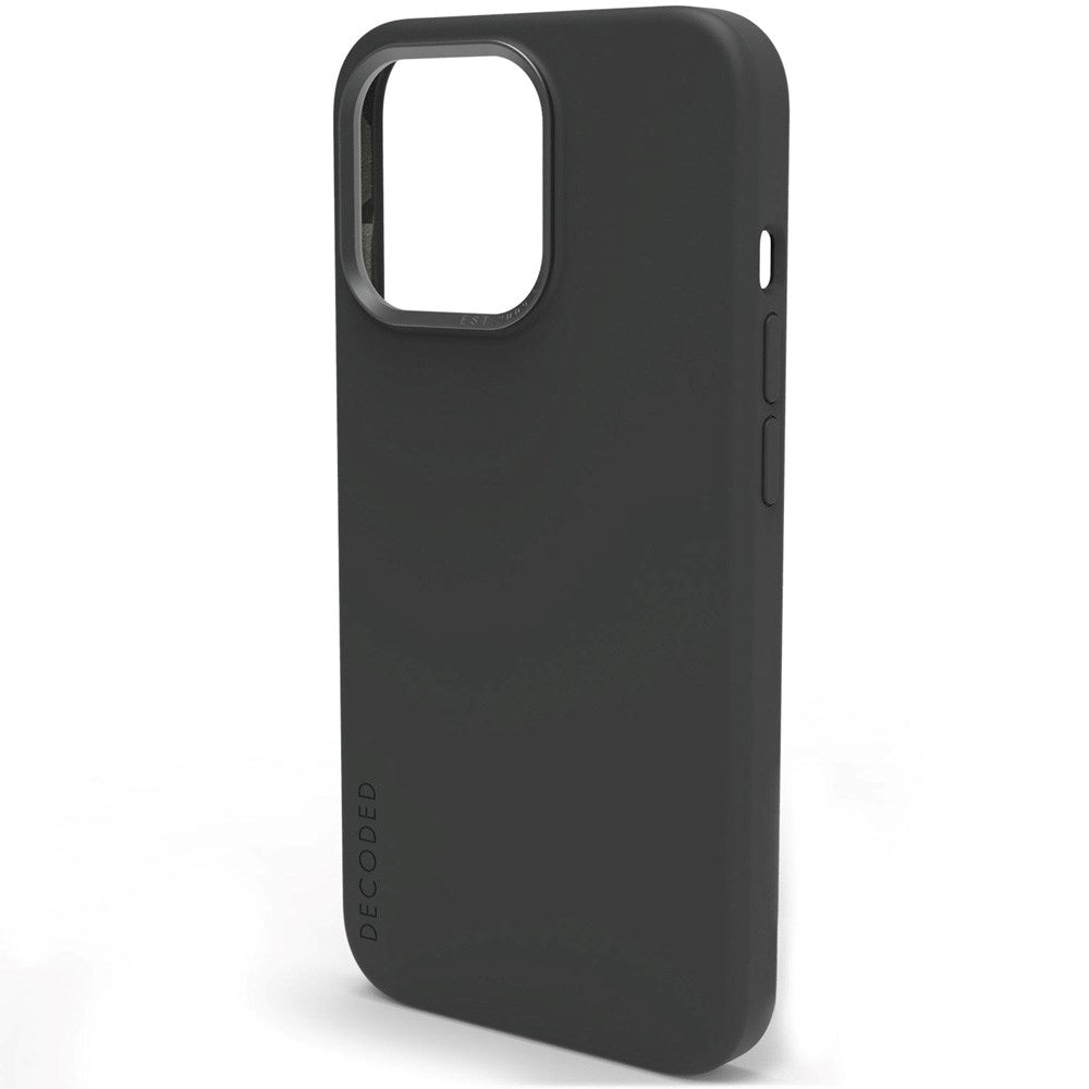 Decoded iPhone 13 Pro AntiMicrobial Silikone Bagside Cover - MagSafe Kompatibel - Charcoal