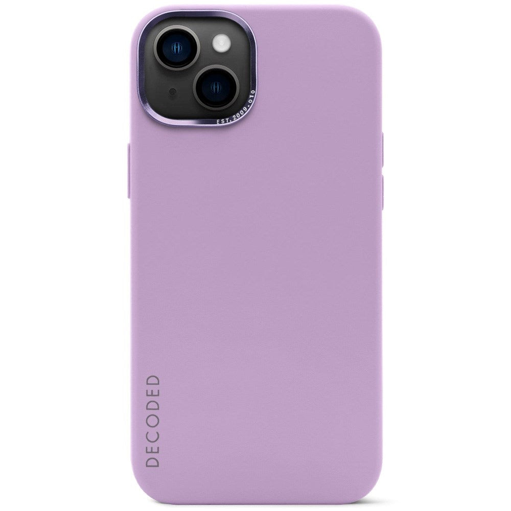 Decoded iPhone 14 AntiMicrobial Silikone Bagside Cover - MagSafe Kompatibel - Lavender