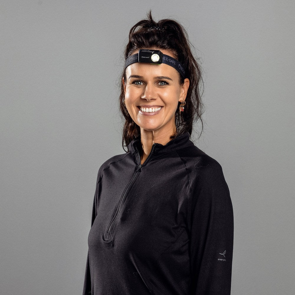 Bee-Safe - Pandelampe m. 300 Lumen - Sort